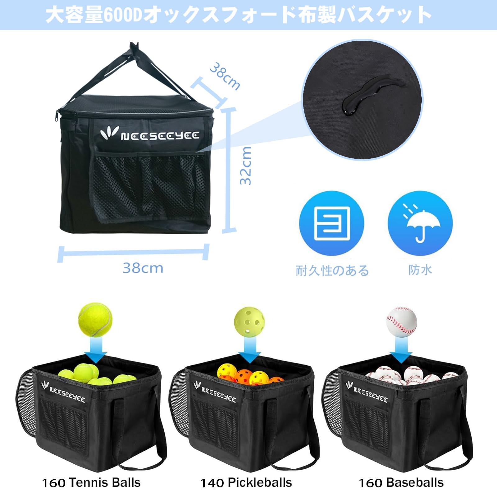 テニス ボールバスケット ロックピンキャスター付 軽量アルミニウムボール用トロリー テニスボールカート テニス用ボールかご テニス集球器 ボール回収器 移動式 折り畳み式180球収納 Amazon | テニス ボールバスケット ロックピンキャスター付 軽量